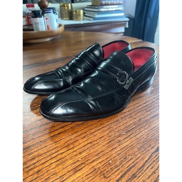 Mezlan Tiziano Custom Loafers (Style 25386) Black Calfskin Men’s 8.5M main image 10
